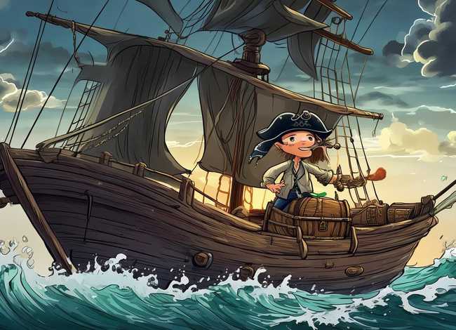 海盗的故事儿童文字版 - 海盗的小故事