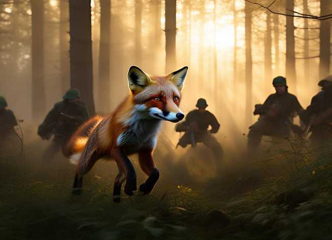 猎人的故事 - 为什么喜欢狐狸打猎人的故事