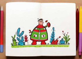 英文绘本小故事简笔画（英文绘本小故事简笔画怎么画）