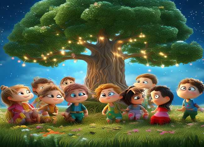 儿童故事画（幼儿园故事会故事）