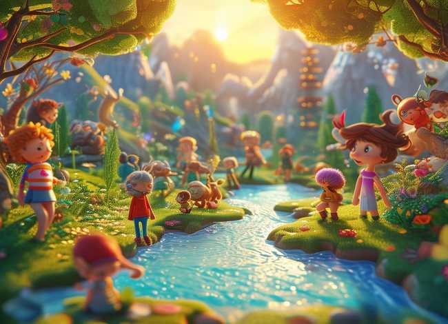 儿童故事原图 - 儿童故事高清图片