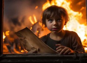 火灾的幼儿故事（火灾的幼儿故事简短）