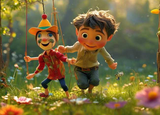 木偶奇遇记故事儿童版（木偶奇遇记幼儿故事）