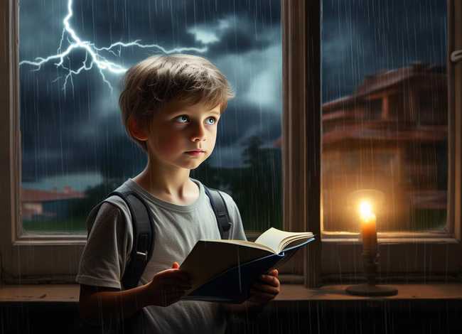 打雷小学生作文（打雷小学生作文300字）