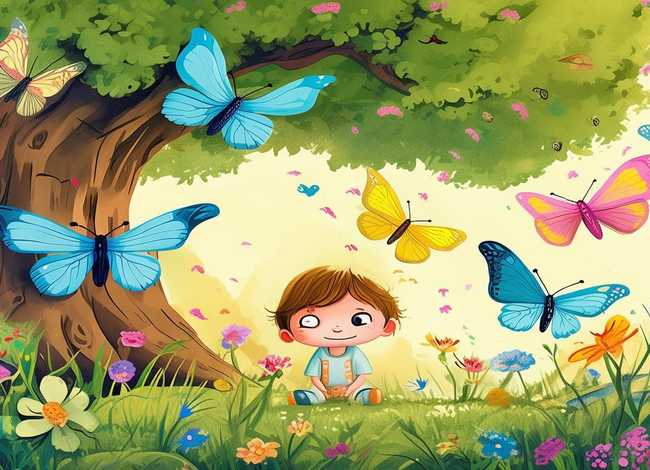 关于蝴蝶的儿童绘本故事，幼儿园关于蝴蝶的绘本