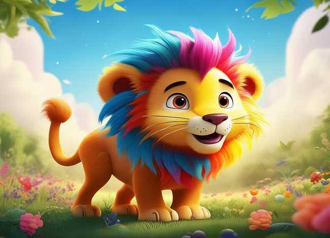 儿童故事小狮子的新发型（小狮子的新发型故事）