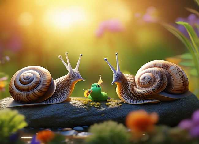 蜗牛一家的故事（蜗牛家族的故事）