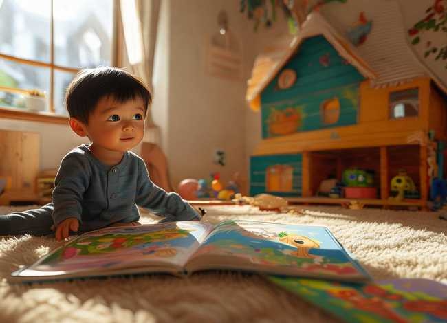 5岁的亮亮能讲很多儿童故事 - 亮亮3岁了,妈妈给亮亮讲故事