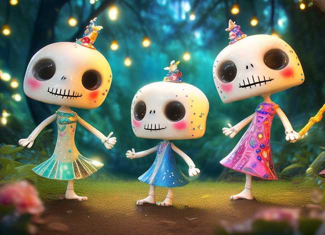 三打白骨精儿童绘本图画（三打白骨精儿童版图画）