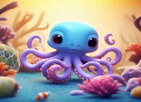 章鱼的故事儿童版，章鱼的幼儿故事