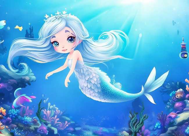 儿童美人鱼的故事、美人鱼的故事幼儿