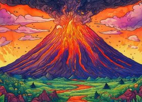 关于火山的绘本故事 关于火山的绘本故事大全