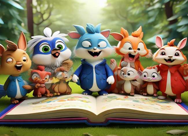 幼儿寓言故事主题画 - 幼儿寓言故事主题画怎么画