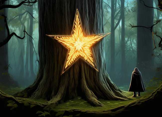 纹五角星的故事，纹五角星的故事是什么