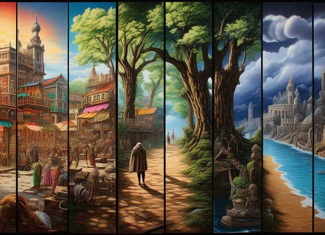 一组故事绘画作品 - 一组故事绘画作品怎么画