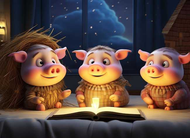 小朋友睡前故事三只小猪 - 小朋友睡前故事三只小猪在线听