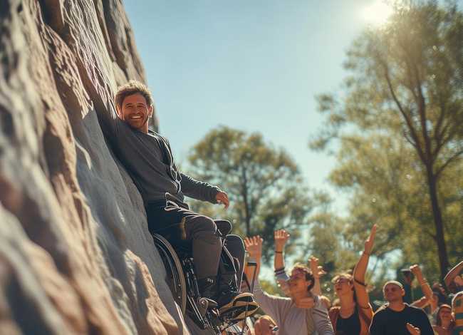 残疾人的励志故事50字；残疾人的励志故事50字左右