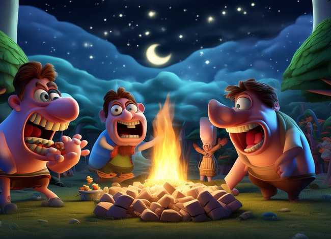 晚安故事幽默搞笑（晚安故事幽默搞笑句子）