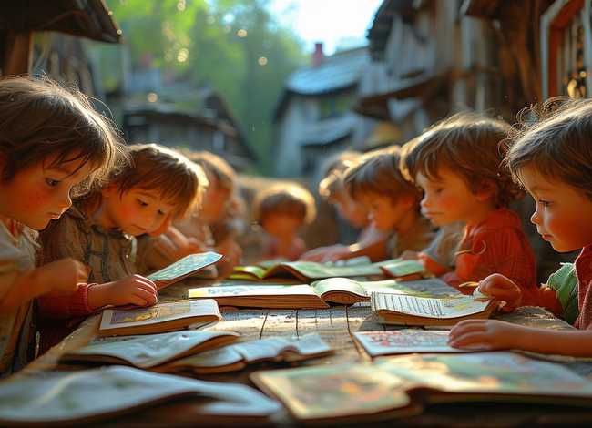 家乡的故事儿童，家乡的故事绘本