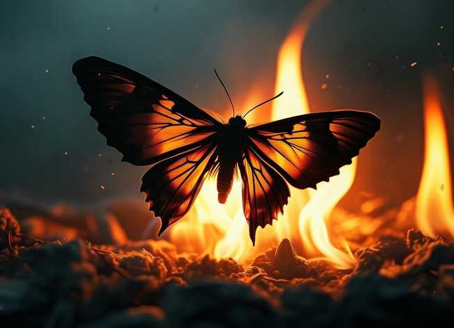 飞蛾扑火故事100字；飞蛾扑火的故事100字