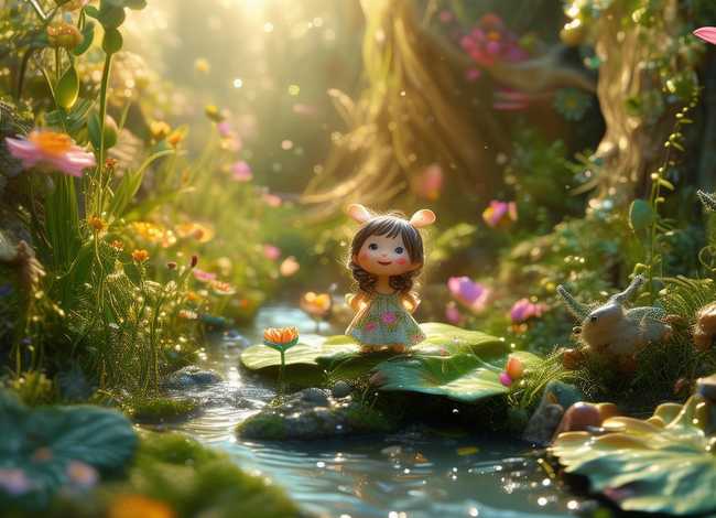 小儿讲故事拇指姑娘 - 小儿讲故事拇指姑娘教案