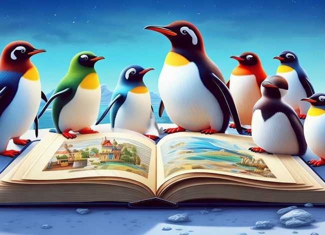 企鹅故事大全，企鹅故事大全图片