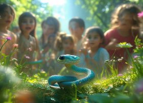 蛇的故事儿童3-6岁，蛇的幼儿故事