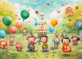 六一儿童节图画大全图片，六一儿童节图画大全图片可爱
