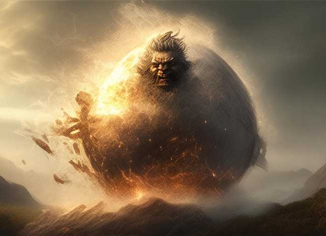 神话故事画简单（神话故事画简单盘古怎么画）