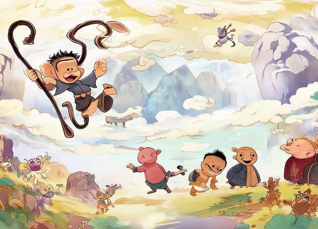 西游记儿童故事全屏 - 西游记故事少儿