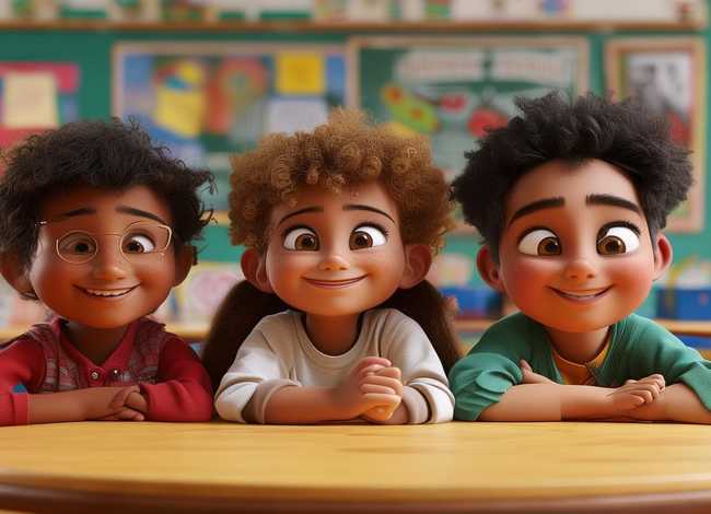 三年级英文小故事，三年级英文小故事三个好朋友