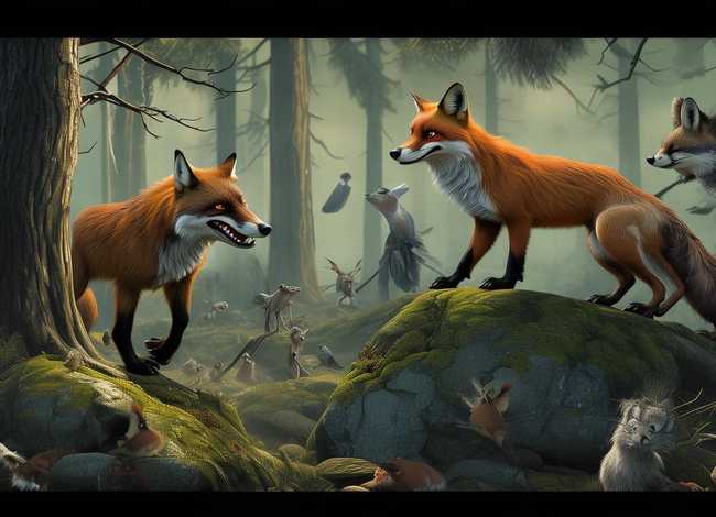 儿童故事狼和狐狸的故事 狼和狐狸的故事内容