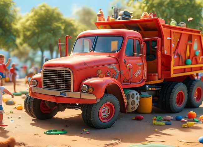 翻斗车幼儿故事；翻斗车幼儿故事大全