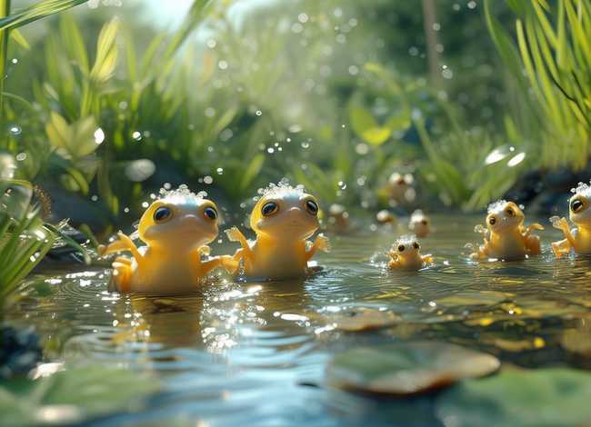 幼儿园小蝌蚪成长记课程故事，幼儿园小蝌蚪成长记课程故事图片