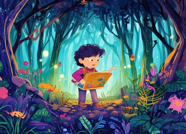 儿童故事图片加故事简介，儿童故事图片带字