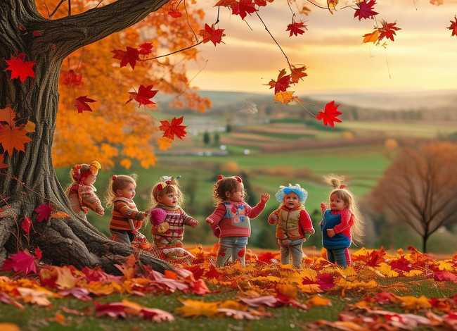 秋天的故事幼儿分享；秋天的故事幼儿分享教案