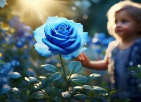 蓝色玫瑰的儿童故事 蓝色的玫瑰的故事