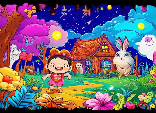 少儿故事画报（少儿故事画报模板）