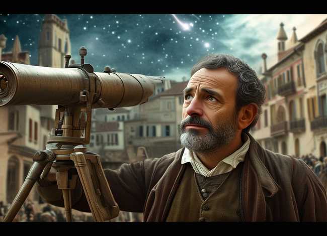 伽利略的故事；天文学家伽利略的故事