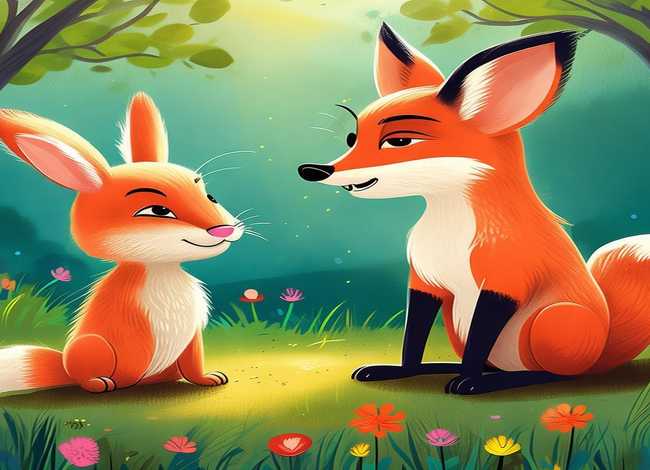 兔子和狐狸的故事儿童绘本（兔子和狐狸的故事告诉我们什么道理）