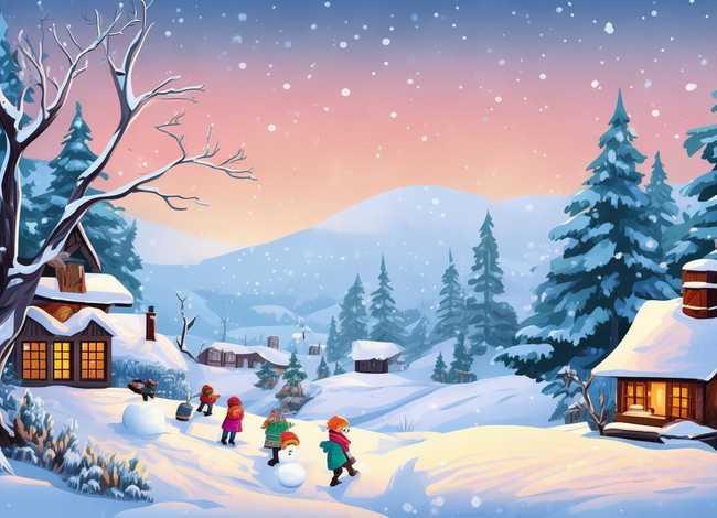 冬天来了故事书 - 冬天来了 故事