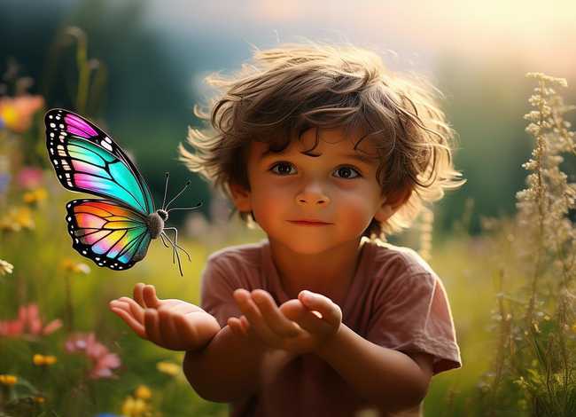 儿童小蝴蝶绘本故事文字、小蝴蝶的故事绘本