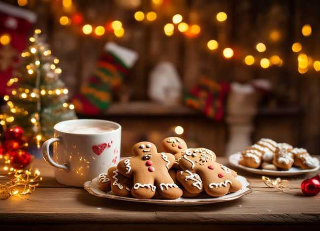 圣诞主题早餐、圣诞主题早餐图片