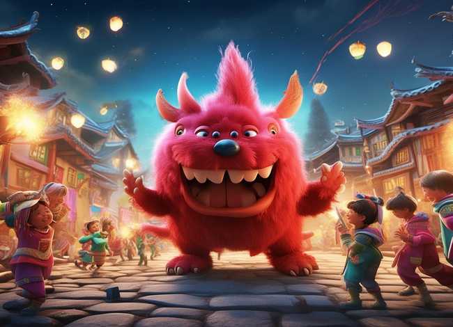 年兽的故事儿童版文字，年兽的故事视频动画版