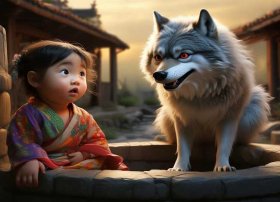 狼外婆故事儿童版粤语；狼外婆原版故事