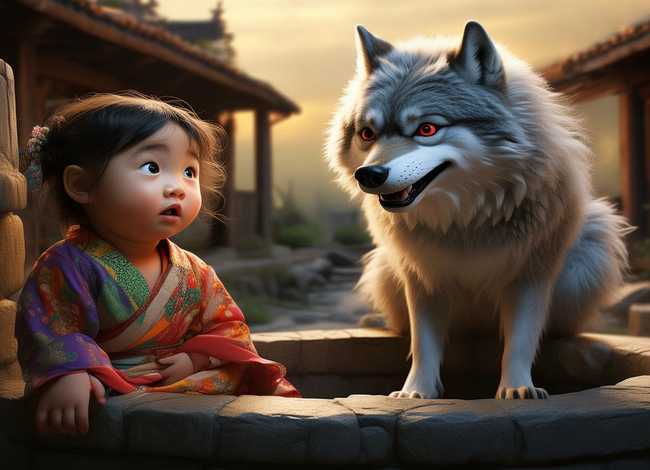 狼外婆故事儿童版粤语；狼外婆原版故事