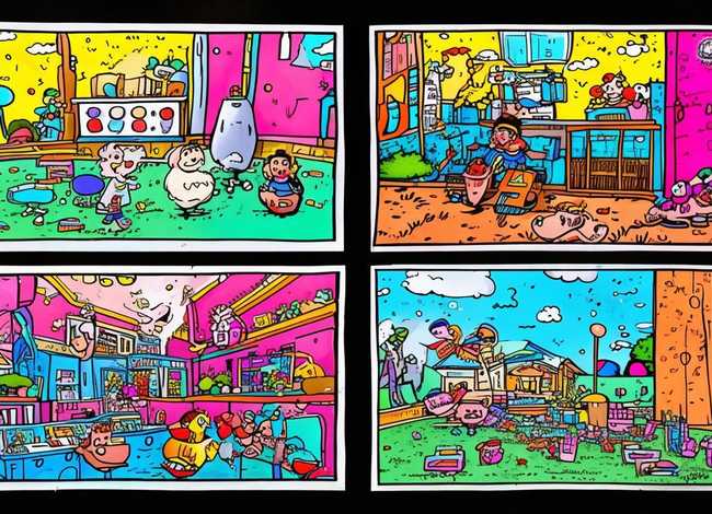 三年级故事连环画4幅简单又漂亮，三年级故事连环画4幅简单又漂亮图片