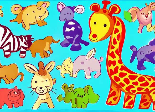 儿童早教动物图片、儿童早教动物图片 认动物