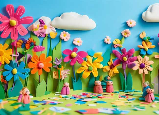 春天的故事幼儿;春天的故事幼儿手工立体作品 春天的故事幼儿;春天的故事幼儿手工立体作品