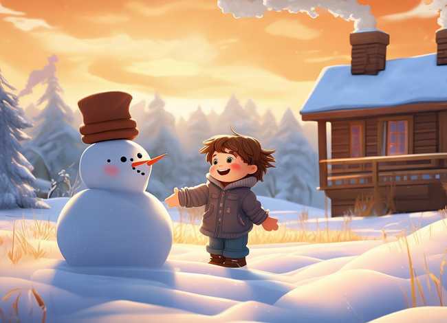 儿童故事我喜欢有你的冬天 我喜欢冬天因为有你